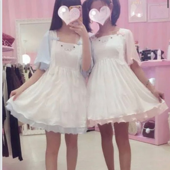 medium bunny pastel pink dress - Picture 2 of 2